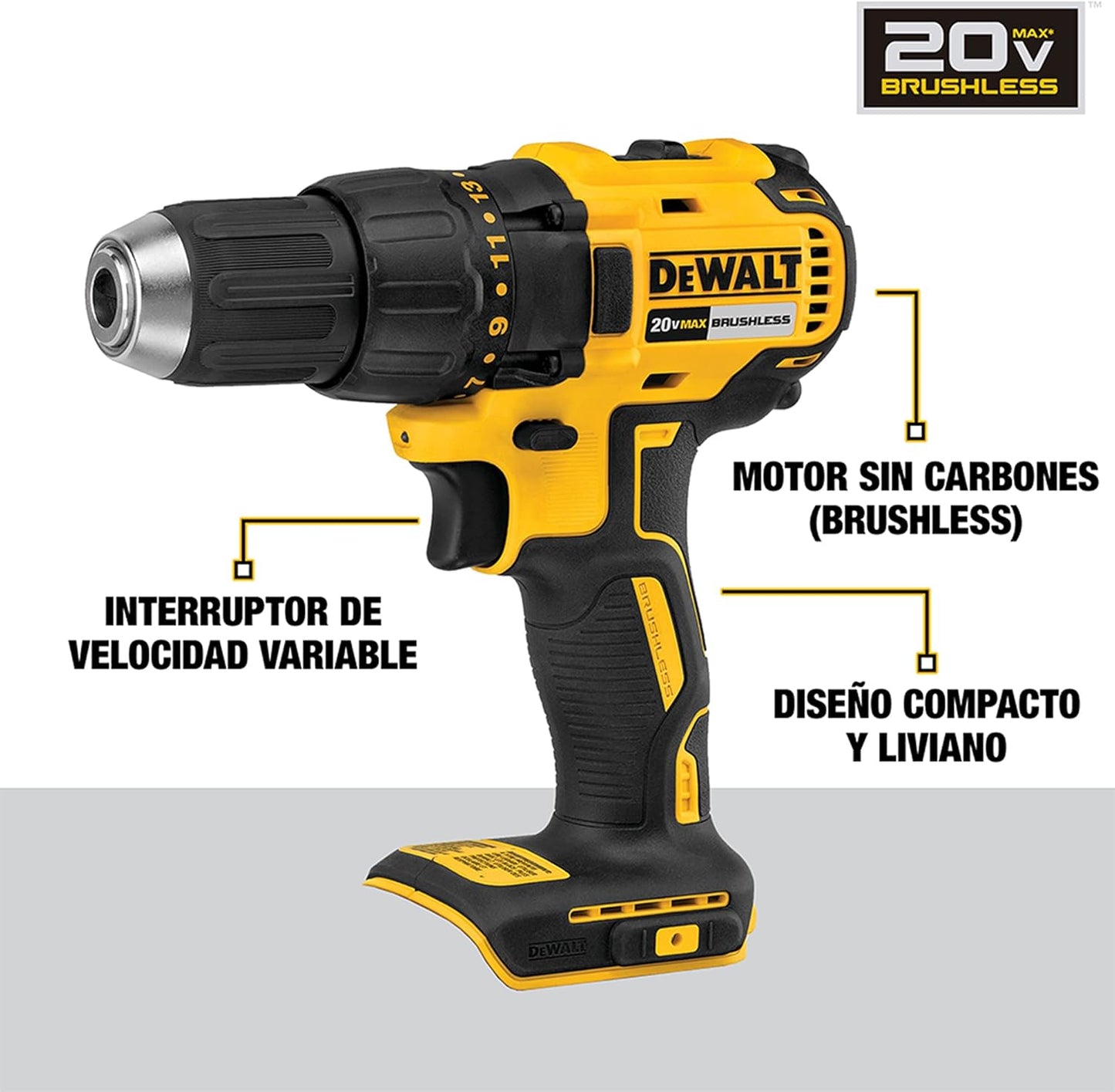Destornillador Electrico XR 18v
